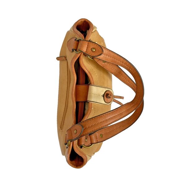 BOC Born Concept Hobo Shoulder Bag Tan pebbled faux leather Purse - Picture 5 of 14